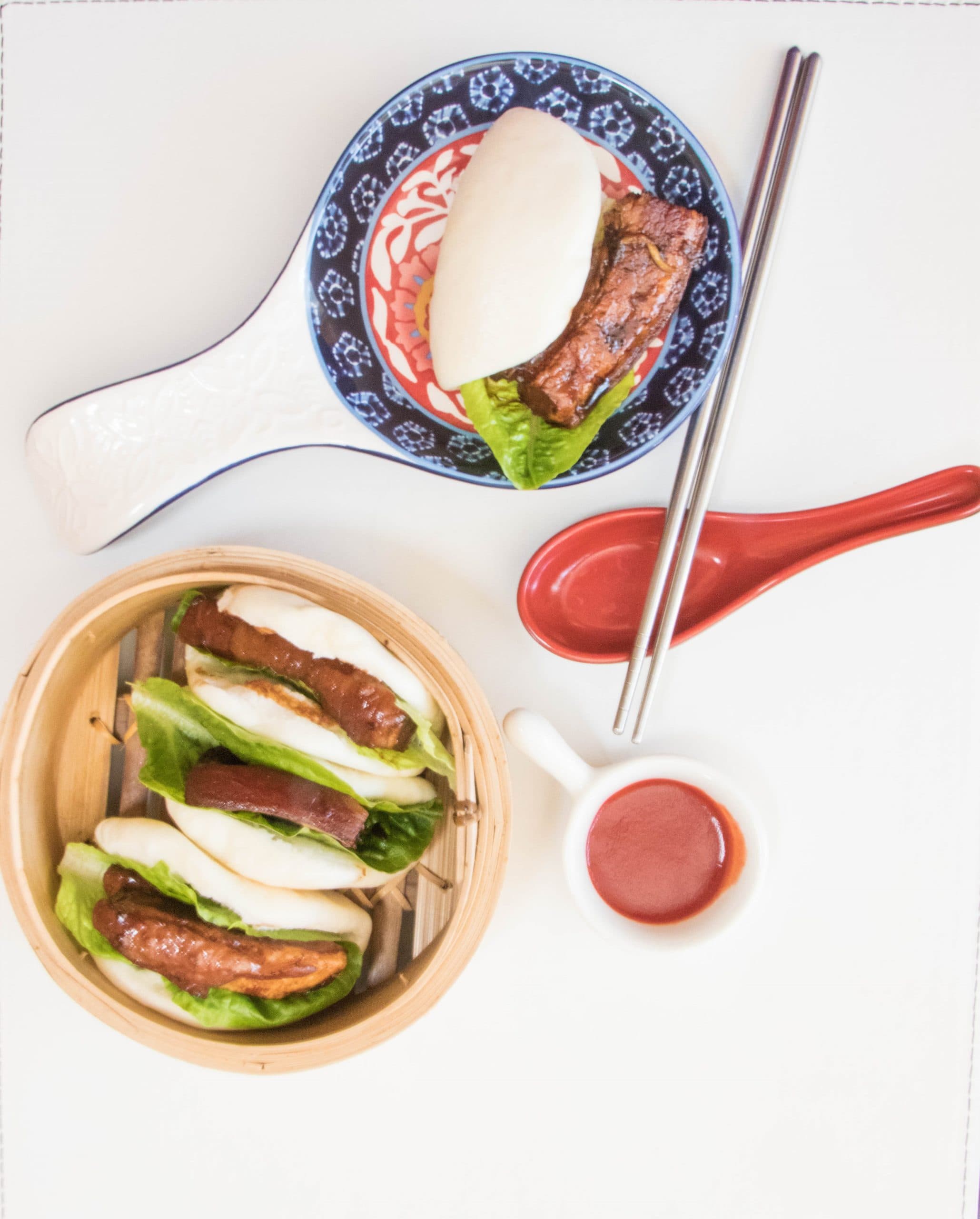 Chinese Braised Pork Sliders (扣肉包)
