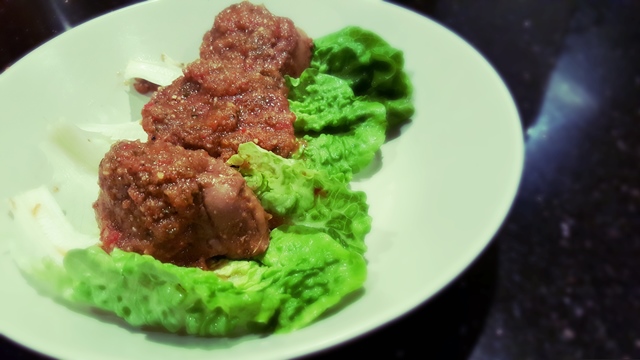 Singapore Jerk Sauce with Pork Medallion or Prawns