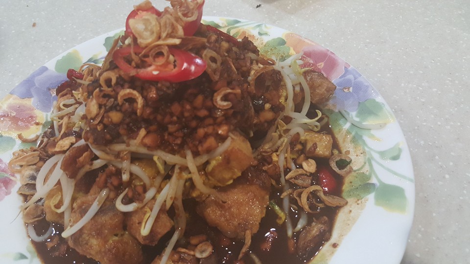 Tahu Telur (Bean Curd Omelette)