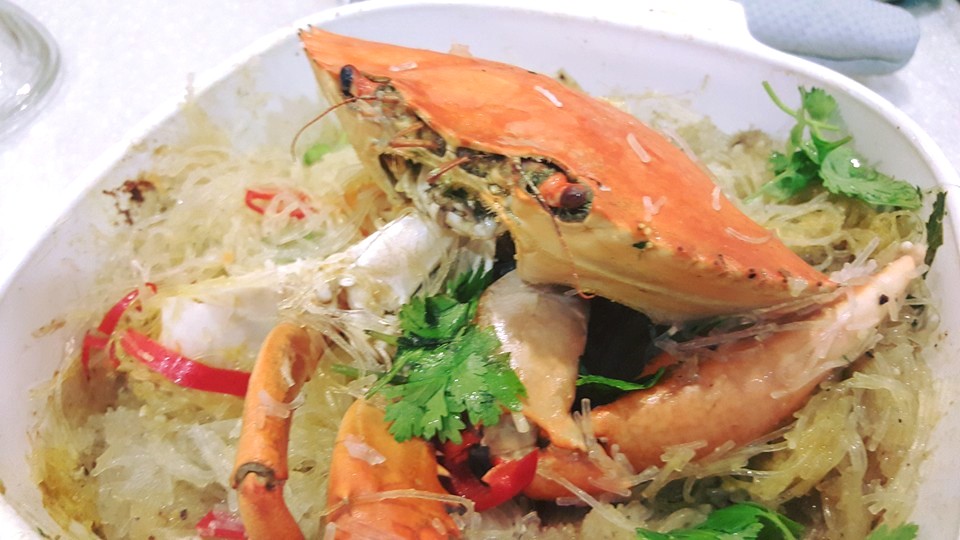 Thai Crab Rice Vermicelli (ปู วุ้นเส้น)