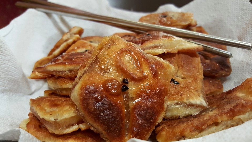 Dad’s Chinese New Year Breakfast(年糕)
