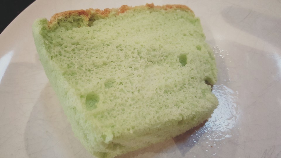 Pandan Chiffon with 50% sugar