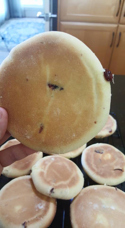 Cranberry Cream Cheese Buns
