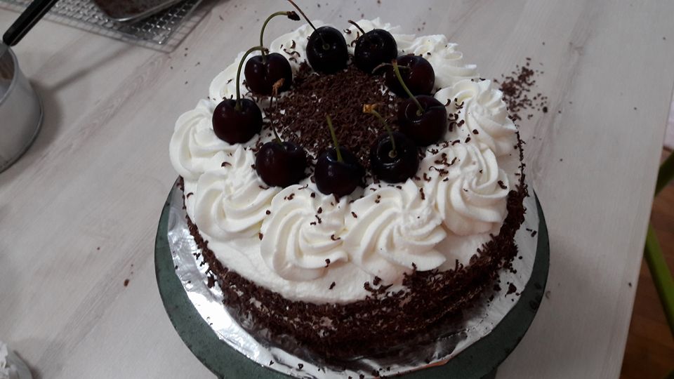 Traditional Black Forest Cake