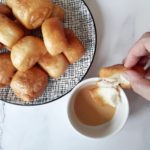 mantou with condensed milk