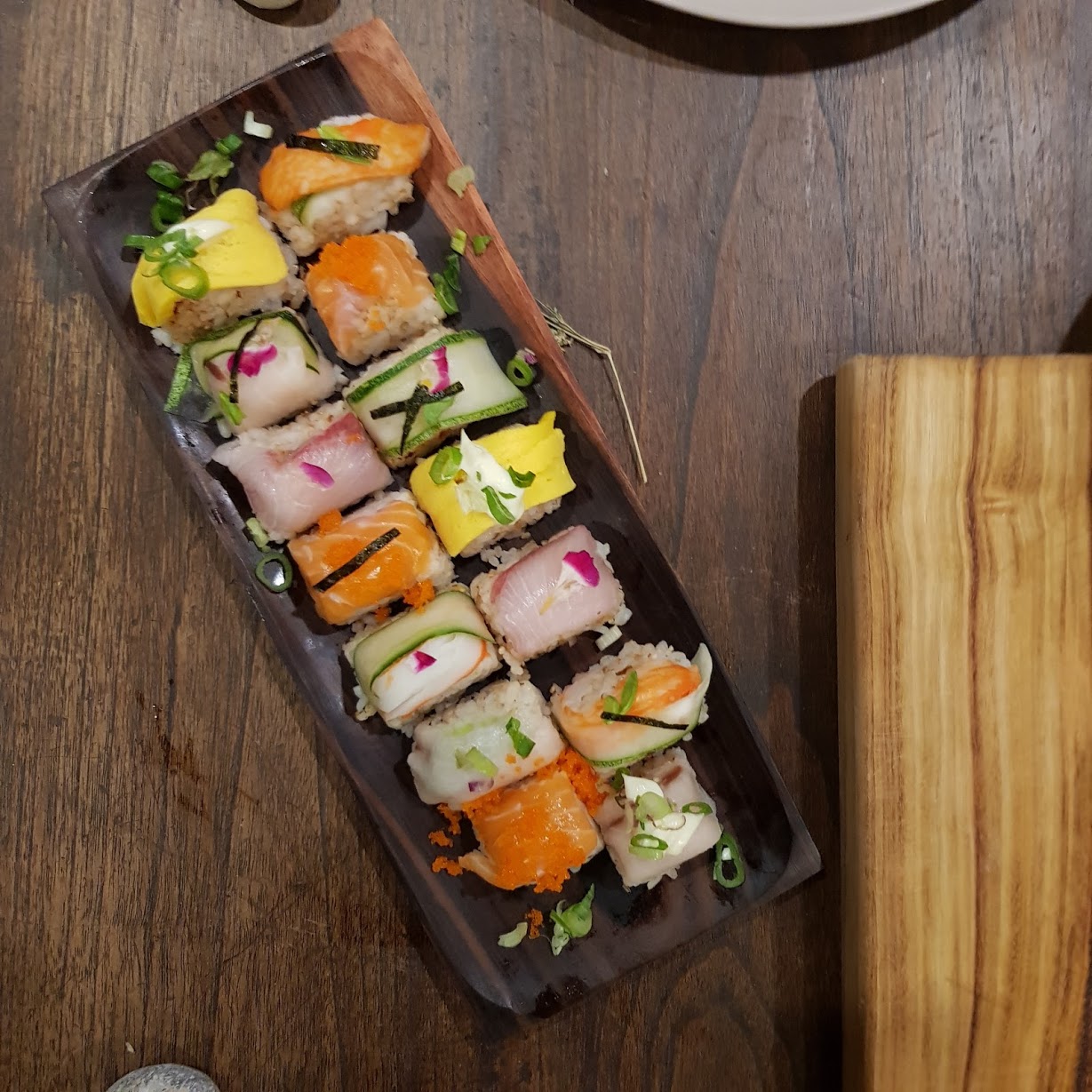pressed sushi