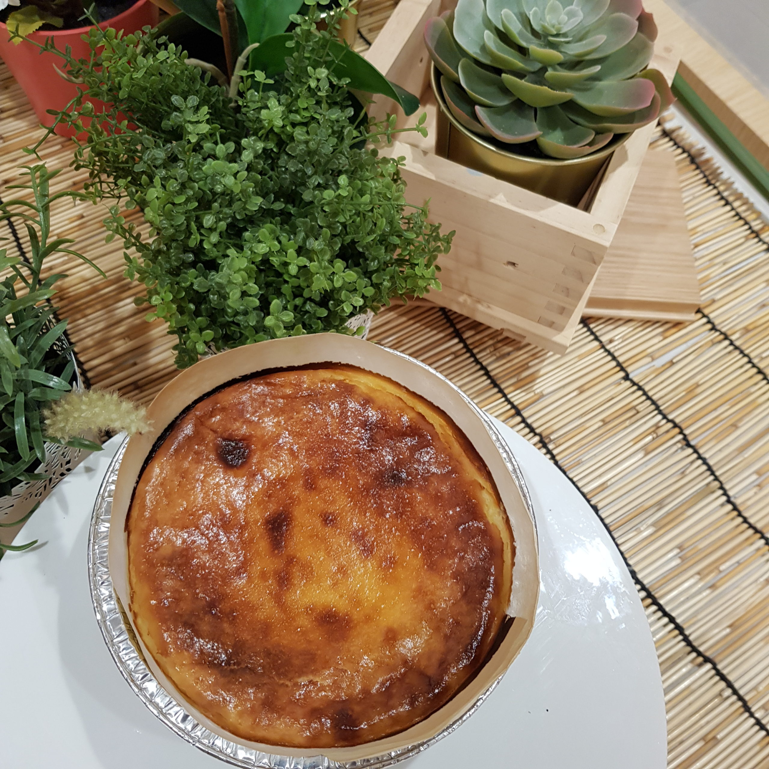 The Simplest Burnt Cheese Cake in the World