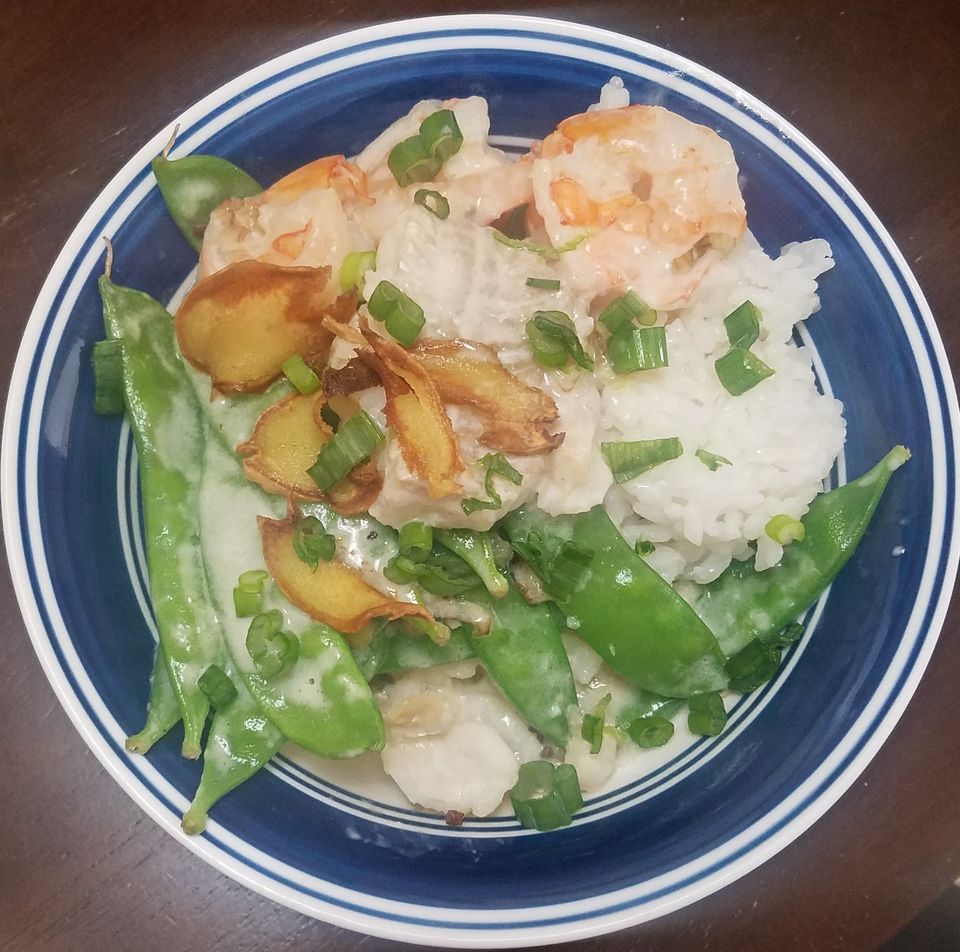 Coconut Ginger fish – Helen Murphy