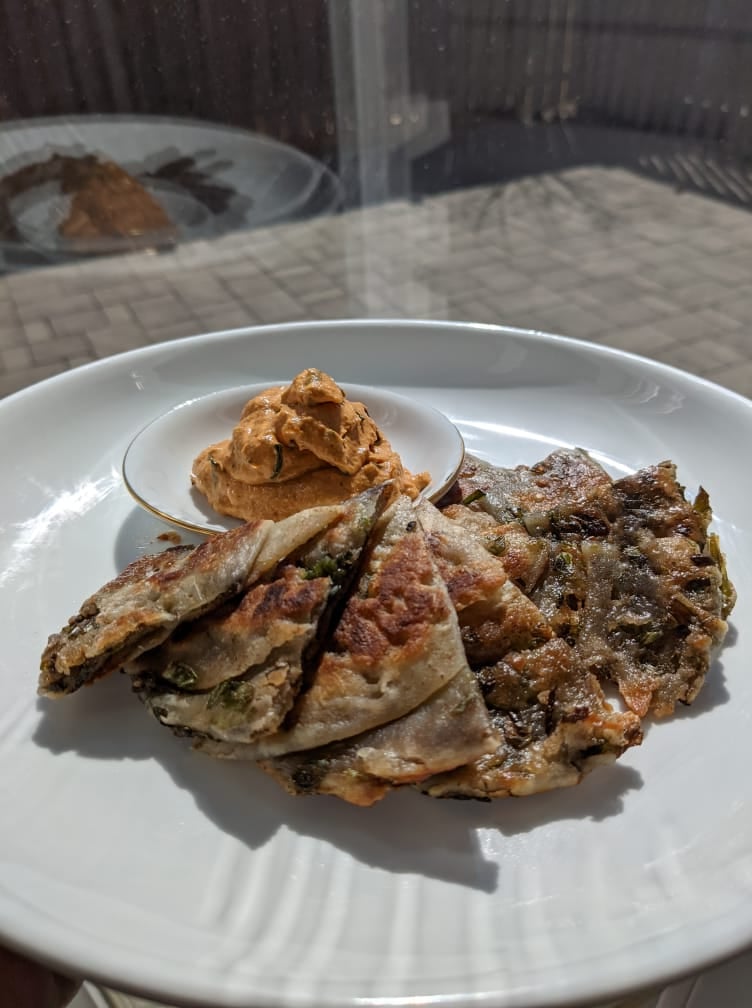 Fermented Scallion Pancake – Justin Liu