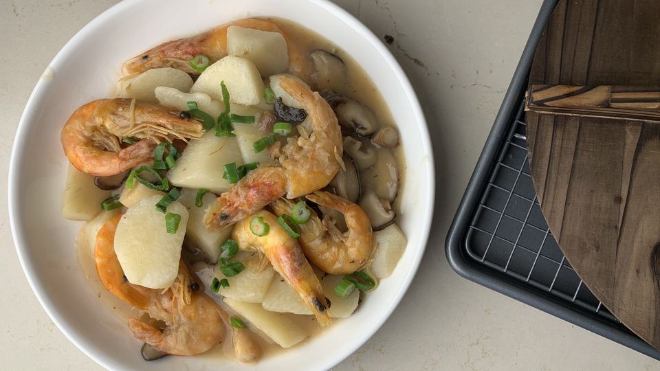 Nagaimo with Shrimp – Calvin Liang