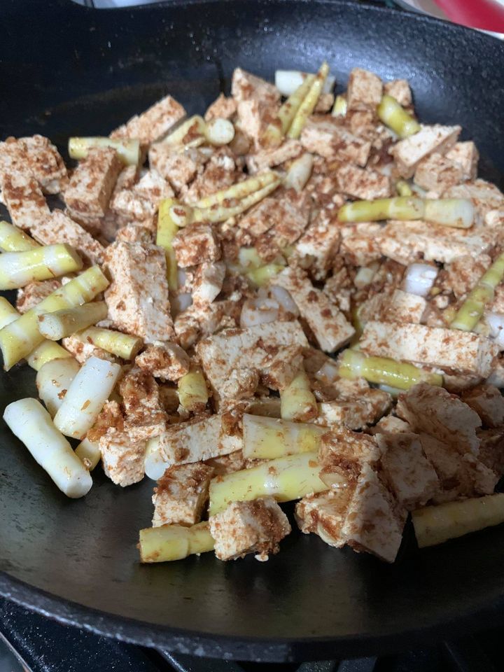 Sha Cha Tofu with Bamboo Shoots – Vicki Pung
