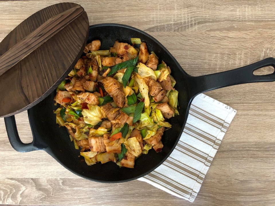 Simple Double Cooked Pork – Grace Lin