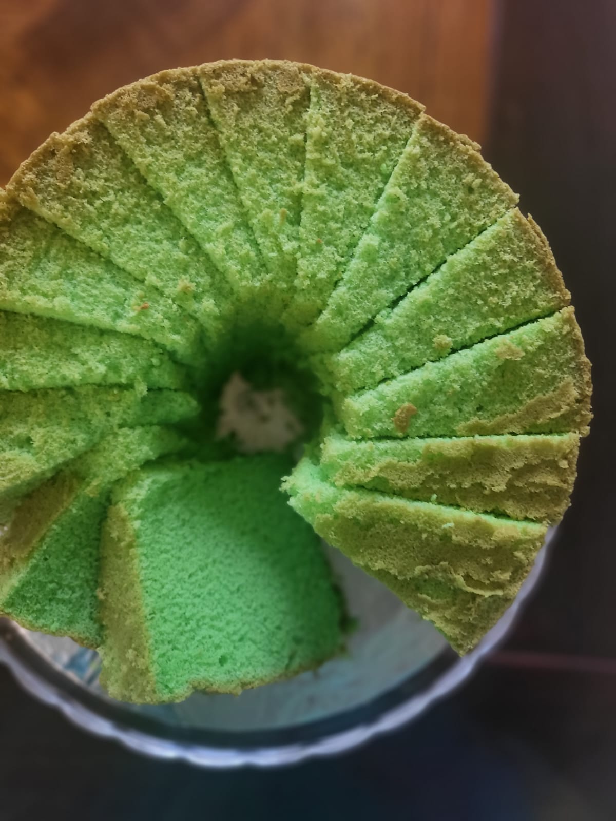 The Moist Pandan Chiffon Cake